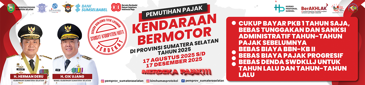 Iklan BANNER PEMPROV PAJAK KENDARAAN