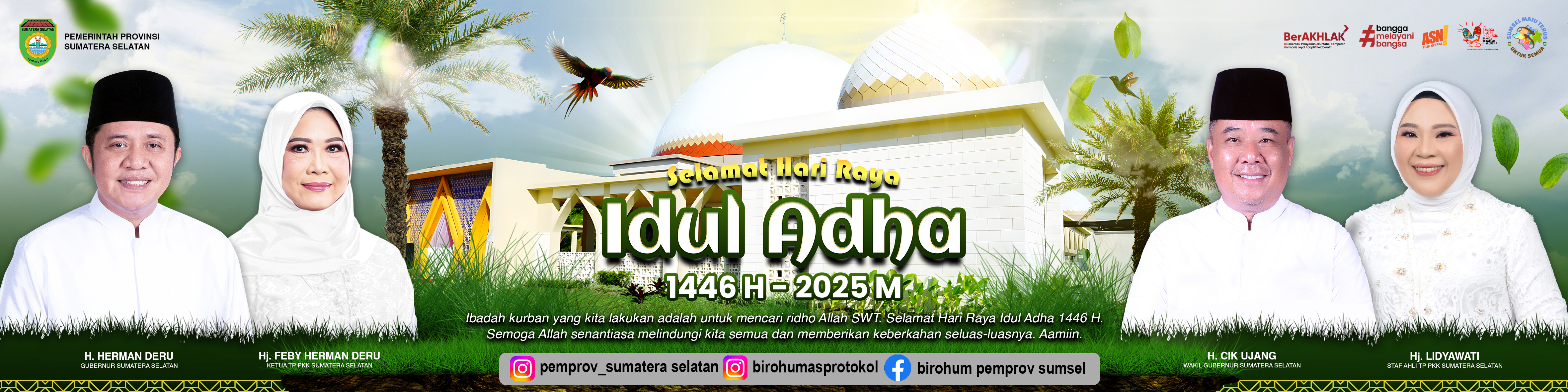 Iklan Banner Pemprov Idul Adha 2025