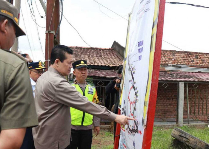  Arus Mudik Lintas Lubuk Linggau–Betung di Muba Lancar, Pos Pengamanan Siaga Penuh