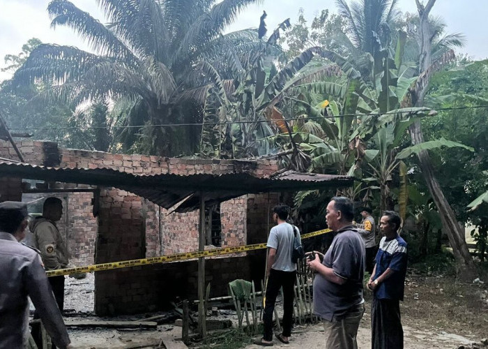  Rumah Warga di Ogan Ilir Ludes Terbakar, Diduga Akibat Korsleting Listrik
