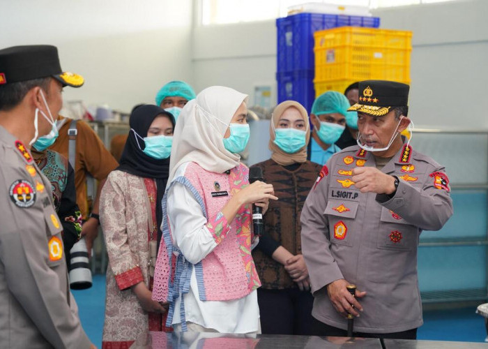 ​Kapolri Cek Langsung Program Gizi Polri di Sumsel, Pastikan Generasi Emas Bebas Stunting
