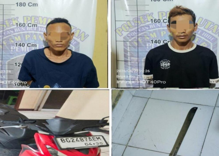 Polisi Tangkap Dua Pelaku Pengeroyokan di Simpang Tol Kramasan, Korban Alami Luka Bacok di Wajah