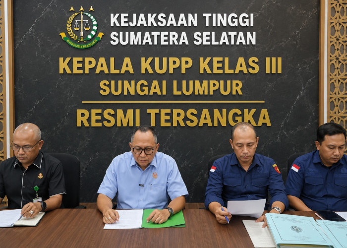 OTT Kejati Sumsel, Kepala KUPP Sungai Lumpur Jadi Tersangka Dugaan Pungli Izin Berlayar