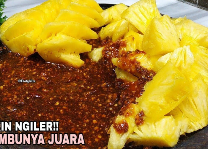Bikin Ngiler! Rahasia Bumbu Rujak Buah Nanas yang Enak Ala Pedagang Keliling