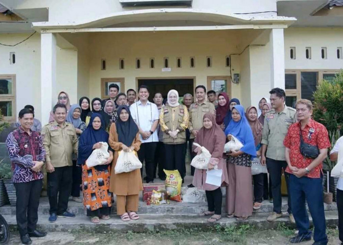 Pemkab Banyuasin Gerak Cepat Bantu 15 Rumah Terdampak Puting Beliung 