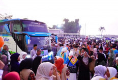 169 JCH Asal Prabumulih Diberangkatkan ke Tanah Suci, H Arlan: Luruskan Niat Semata-Mata Karena Allah 