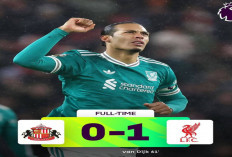 Hasil Sunderland vs Liverpool 0-1: The Reds Jaga Asa Empat Besar