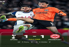 Tottenham Gagal Menang di Kandang, Frankfurt Tahan Imbang 1-1 dalam Duel Panas Liga Europa