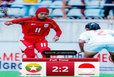 Timnas Putri U-20 Tahan Imbang Myanmar 2-2