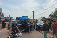 Tabrakan Beruntun di Jalintim Sungai Lilin  Libatkan 3 Mobil : Ini Kronologisnya !