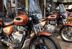 Langka Banget! Royal Enfield Meteor 350 Sundowner Orange Resmi Meluncur, Cuma 36 Unit