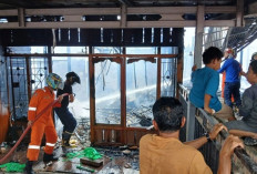 3 Rumah Warga di Sekayu Ludes Terbakar  