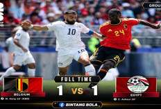 Piala Dunia 2026: Drama Sengit di Grup G, Belgia Vs Mesir Berakhir 1-1
