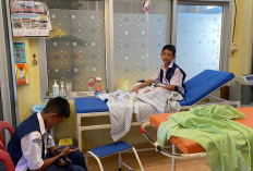 Belasan Siswa SMPN 9 OKU Keracunan MBG