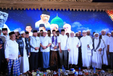 Gubernur Herman Deru Hadiri Haul dan Takziah 40 Hari Kemas H. Abdul Halim Ali di Graha Dakwah Al-Halim