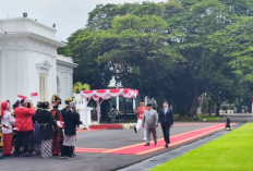 Prabowo Terima Kunjungan Kenegaraan PM Singapura di Istana Merdeka  