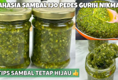 Resep Tips Rahasia Sambal Ijo Pedas dan Gurih, Dijamin Bikin Nafsu Makan Bertambah