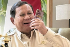 Prabowo Ucapkan Idul Fitri ke Presiden Palestina