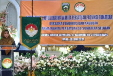 Pj. Ketua TP PKK Silaturahmi dengan Pengurus DWP Sumsel