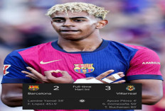 Barcelona Takluk 2-3 dari Villarreal di Kandang, Meski Sempat Unggul