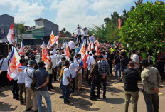 Massa AMP Geruduk Kantor Pertamina Hulu Rokan Zona 4 Prabumulih : Ini Tuntutannya !