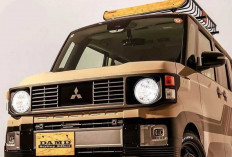 Gaya Dakar, Delica Mini Tampil Garang Retro