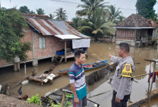 Sungai Ogan Meluap : Puluhan Rumah di Lubuk Keliat Terendam Banjir