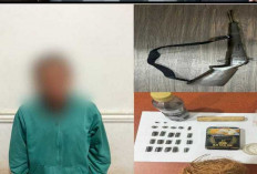 Simpan Senpi Rakitan di Dapur, Warga Sungai Batang Diamankan Satreskrim Polres Muba