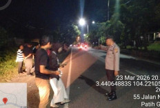 Dua Pelaku Begal Bersenjata Parang Beraksi di Jalan Sudirman Prabumulih, Korban Ditendang dan Diancam Sajam