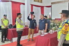 Satgas Ops Tinjau KPU Muba, Pastikan Tempat Pendaftaran Aman 