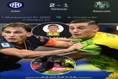 Inter Milan Tekuk Sassuolo 2-1, Jay Idzes Tampil Solid di San Siro