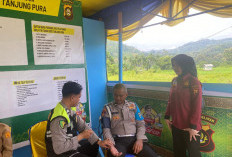 Si Dokkes Polres OKU Cek Kesehatan Personel Ops Ketupat Musi 2025