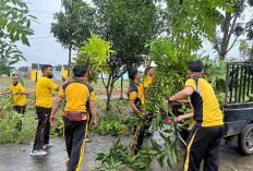 Tindaklanjuti Arahan Presiden, Polres Prabumulih Gelar Kurvey Massal di Taman Prabujaya dan Mako