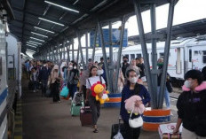 KAI Palembang Tambah 3 Rangkaian Kereta Saat Libur Natal