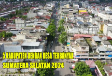 5 Kabupaten dengan Desa Paling Banyak di Sumatera Selatan 2024 : Juaranya Bukan Banyuasin !