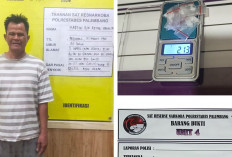 Kabur Saat Digerebek, Pengedar Sabu di Palembang Sembunyikan Barang Bukti di Atap Seng