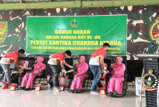  Kodim Bantu Penuhi Kebutuhan Darah di OKU