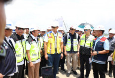 Ditargetkan Operasional H-10 Lebaran, Tol Palembang-Betung Urai Kemacetan