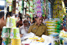 Ratu Dewa Pastikan Stok Bahan Pokok Aman