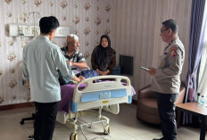 Gibran Jenguk Warga dan Anggota Polri Korban Demonstrasi Ricuh