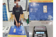 Kabur dan Buang Sabu saat Dikejar, Tersangka di Perumahan Beca Sekayu Terjatuh dan Ditangkap Polisi
