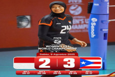 Timnas Voli Putri U-21 Kalah 2-3 dari Puerto Riko di Surabaya