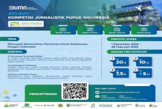 Pendaftaran Lomba Karya Jurnalistik Pupuk Indonesia Tersisa Satu Bulan : Buruan Kirim Naskah !