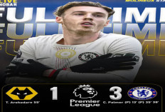 Hasil Wolves vs Chelsea 1-3: Trigol Cole Palmer Antar The Blues Naik ke Peringkat Lima