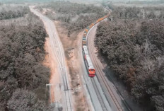 Proyek Raksasa Kereta Api Logistik Lahat-Kertapati Beroperasi 2024 : Solusi Pengangkutan Batubara di Sumsel !