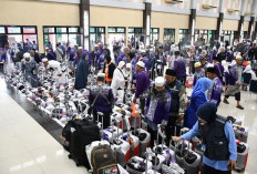  5.517 Haji Debarkasi Palembang Telah Kembali dari Tanah Suci