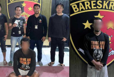 Polsek Indralaya Ringkus Pria Bawa Pisau 29 Cm di Depan SPBU