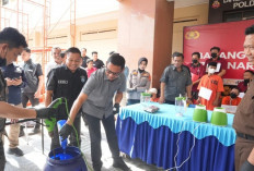 Polda Sumsel Musnahkan Narkoba Senilai Rp2,2 Miliar, 34 Ribu Jiwa Berhasil Diselamatkan