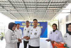 Dukung Kesehatan Pegawai, Rutan Baturaja Laksanakan Pembagian Vitamin