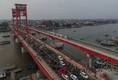 Pemkot Palembang Terapkan CFD di Jembatan Ampera Mulai April 2026